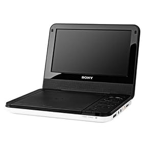Sony - DVP-FX720W - Lecteur DVD portable - DviX - USB - Ecran 7" - Blanc