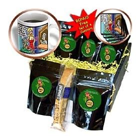Londons Times Funny Medicine Cartoons - Old Man Holds Up Pharmacy For Viagra - Coffee Gift Baskets - Coffee Gift Basket