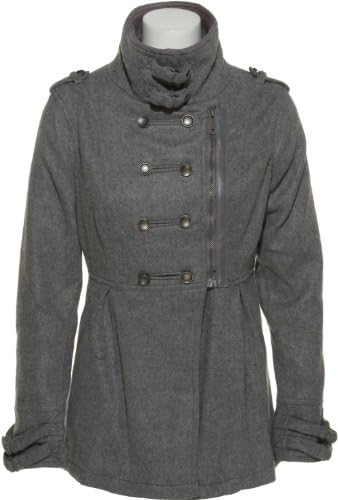 LAST KISS Double Breasted Jacket w/ Shoulder Epaulettes [10692LK6], GRYGRY, XL