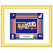 Heroes Yellow Personalized Print