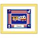 Heroes Yellow Personalized Print