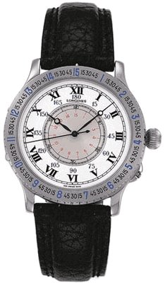 Longines Watches:NEW LONGINES HERITAGE COLLECTION LINDBERGH MENS WATCH L2.601.4.11.2 Images