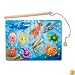 Melissa & Doug Deluxe 10-Piece Magnetic Fishing Game