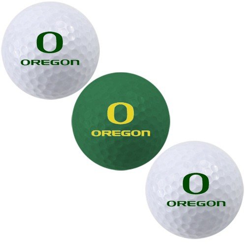 Oregon Ducks 3-pack Golf Balls