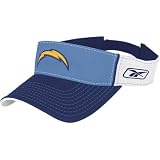Reebok San Diego Chargers White 2008 Pre-Season Coaches Adjustable Visor