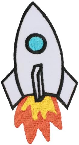 White Jet Iron On Patch For Kids Baby - High Quality