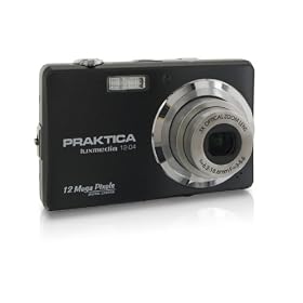 Praktica Luxmedia 12-Z4 Digital Camera Black + Free battery D00561 (256889)
