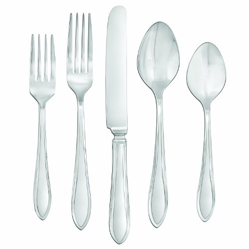 Faberware Perilla Mirror 20-Piece Flatware Set, Service for 4 On Sale