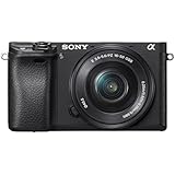 Sony Alpha a6300 Mirrorless Digital Camera with 16-50mm Lens