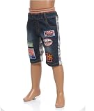 【MPS】【MPS】デニム裏毛ワッペンショーツ キッズ