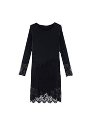 Plus Size Petite Sexy Denim/Leather/Silk Chevron Print Summer Winter Cocktail Round Neck Lace Evening Dress/Pageant Dress/Party Dress/Maxi Dress 