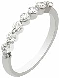 NEW DIAMOND WHITE GOLD LADIES RING
