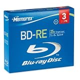 Memorex (32020014026) BD-RE 2x 3Pk Jewel Case