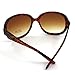 HuntGold 1X Lady Girl Popuplar Graceful Sunglasses Retro Vintage Big Frame Goggles Shades Eyeglass(leopard)