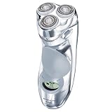 Remington R-9500 Rotary Shaver with Titanium Coated Cutters and Automatic Cleaning System