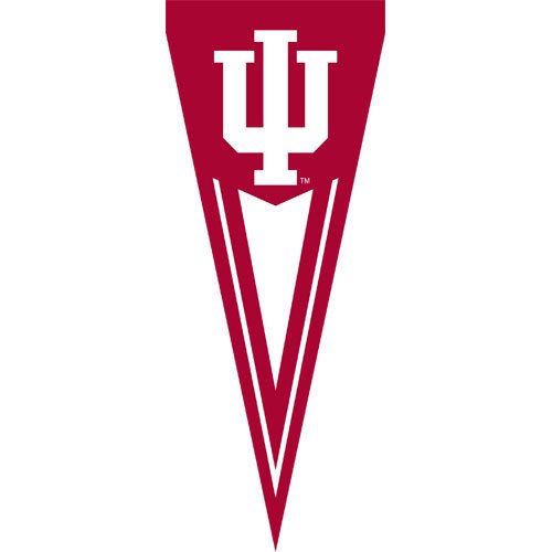 NCAA Indiana Hoosiers Yard Pennant