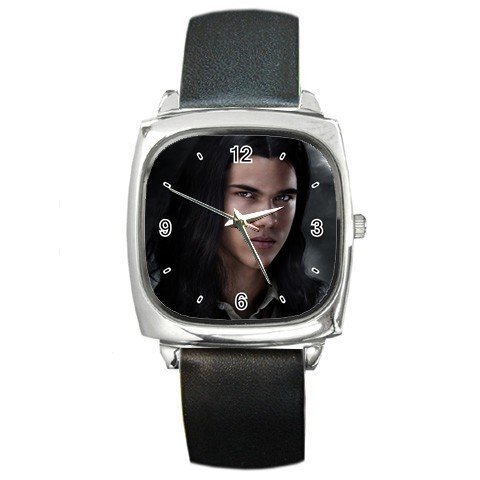 New Custom Square Metal Watch Twilight Jacob Wolf New Moon