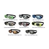 DOGGLES ILS Sunglasses - Protection from UV Rays for Your Dog - Shatterproof and Antifog - Red Frame/Smoke Lens - Medium