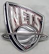New Jersey Nets Enamel Belt Buckle, NBA Basketball Buckle
