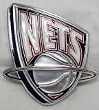 New Jersey Nets Enamel Belt Buckle, NBA Basketball Buckle