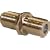 Pair of F-Type Satellite or Cable Coaxial Connectors - use to join or extend Cables