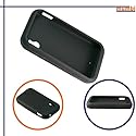 Silikon Case LG KM900 Arena - Silikon Tasche schwarz