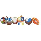 Elegant Baby 6 Piece Bath Squirties Gift Set, Play Ball