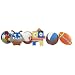 Elegant Baby 6 Piece Bath Squirties Gift Set, Play Ball