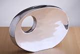 Produkt-Bild: Vase Alu Oval Hole (Gr&ouml;&szlig;e: 36 cm)