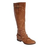 Glaze by Adi Womens Zipper Back Tall Boots