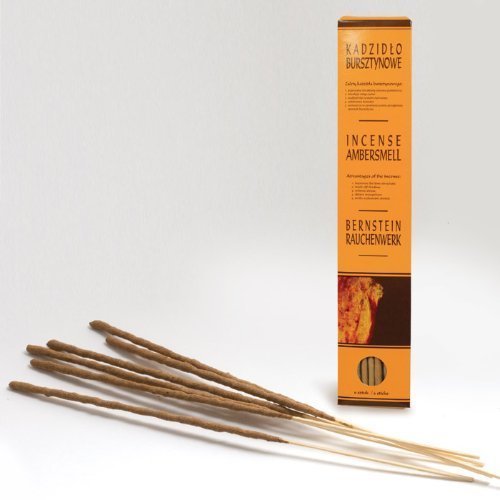 Amber Incense Sticks, Set of 6