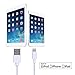 [Apple MFi Certified] Gear Beast Lightning Cable 6 Inch 8 Pin to USB Extra Short Compact Charging Cable Cord for iPhone 6, iPhone 6 Plus, iPhone 5, iPhone 5C, iPhone 5S, iPad Air, iPad Air 2, iPad 4, iPad Mini, iPad Mini 2, iPad Mini 3, iPod Touch 5 and iPod 7 - (White)