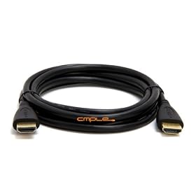 Cmple - HDMI Cable with Ethernet Support (6 feet)