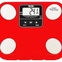 タニタ　体脂肪計付ヘルスメーター　ＢＦ-８０２-ＲＤ（レッド）