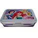 Ski Lunch Box for School Kids with Disney Princess Cartoon Print - 800ML Pink RS.249.00