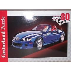 BMW Z3 Z 3 CABRIO BLAU PUZZLE 80 TEILE CASTORLAND AUTO