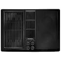 Jenn-Air : 30 inch BLACK Electric Downdraft Modular Cooktop