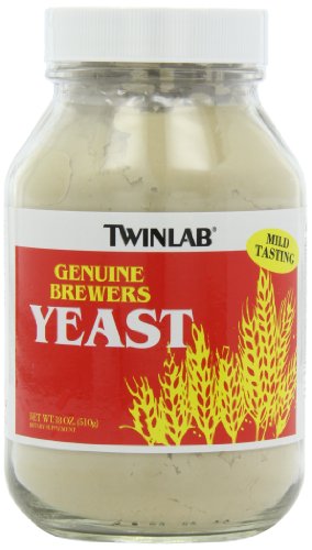 Twinlab Genuine Brewers Yeast, 18 Ounce (Pack of 3) Twinlab Genuine Brewers Yeast, 18 Ounce (Pack of 3)