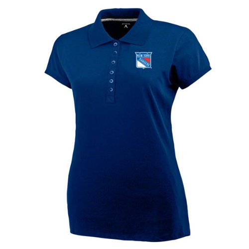 New York Rangers Women's Spark Blue Fashion Polo Shirt