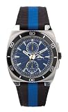 Tommy Bahama Relax Men's Multi Function Canvas Watch #RLX1011