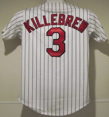 Harmon Killebrew Autographed Minnesota Twins Majestic Jersey