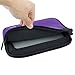 Evecase UltraPortable Handle Carrying Neoprene Sleeve Case Bag Compatible with Fuhu Nabi Jr. / nabi Jr. S - Kids Tablet / nabi Jr. nick Jr. Edition Tablet 5 inch Android Kids Tablet - Purple
