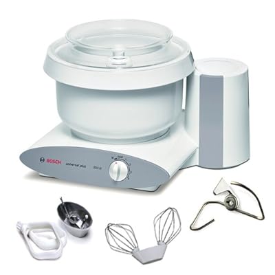 Bosch MUM6N10UC+MUZ6CP2 Universal Plus Stand Mixer with Cookie Paddles and Metal Whip Drive