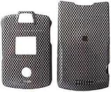Carbon Fiber - Motorola RAZR V3 V3c V3m Hard Case - Protective Faceplate Cover