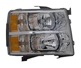 IMAGE OF OE Replacement Chevrolet Silverado Pickup Passenger Side Headlight Assembly Composite (Partslink Number GM2503280)