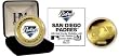 San Diego Padres 24KT Gold and Color Team Mint Coin Collection