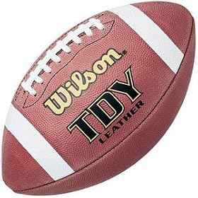 <b>Wilson Traditional Leather TDY Youth Game Ball Football</b>