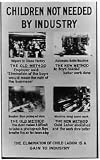 Photo of Early Poster Protesting Child Labor