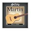 Martin Silk & Steel Folk Guitar Strings - Standard - .0115-.047