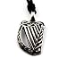 Celtic Legends Necklace - Harp - Made in Ireland